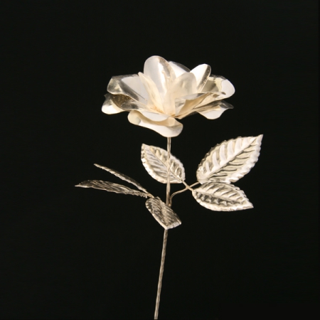 گل تزئینی نقره کد 56